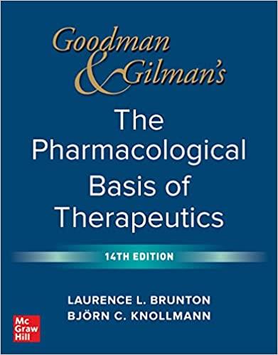 Goodman And Gilman The Pharmacological Basis Of Therapeutics