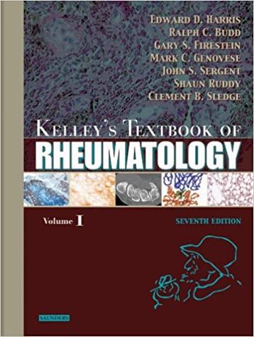 Kelleys Textbook Of Rheumatology  2 Vols