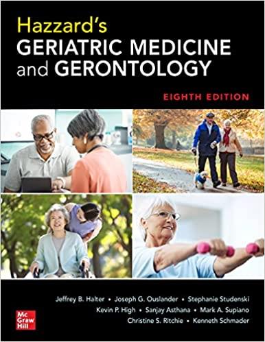 Hazzards Geriatric Medicine And Gerontology