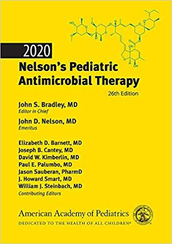 2020 Nelsons Pediatric Antimicrobial Therapy