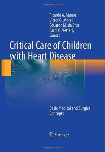 Critical Care Of Children With Heart Disease