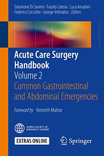 Acute Care Surgery Handbook  Vol 2