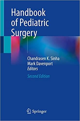 Handbook Of Pediatric Surgery