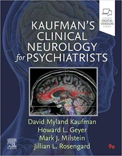 Kaufman S Clinical Neurology For Psychiatrists