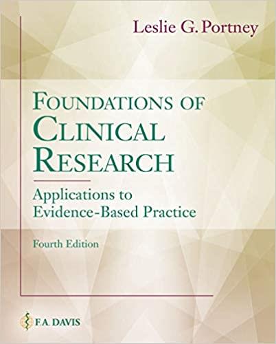 Foundations Of Clinical Research: