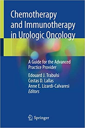 Chemotherapy And Immunotherapy In Urologic Oncology