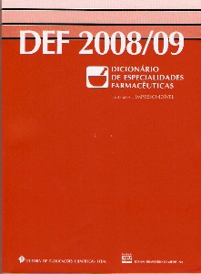 Def - Dicionário De Especialidades Farmacêuticas 2008/09