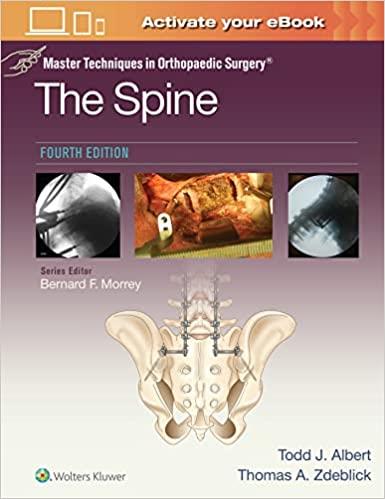 Master Techniques In Orthopaedic Surgery The Spine