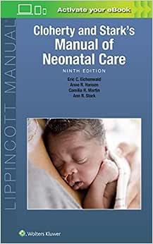 Cloherty And Stark Manual Of Neonatal Care