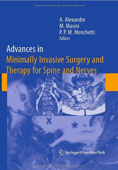 Advances In Minimally Invas Surg And Therapy For Spine And Nerves