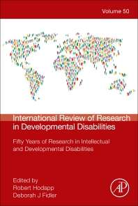 International Review Of Research In Developmental Disabilities, Fifty Years